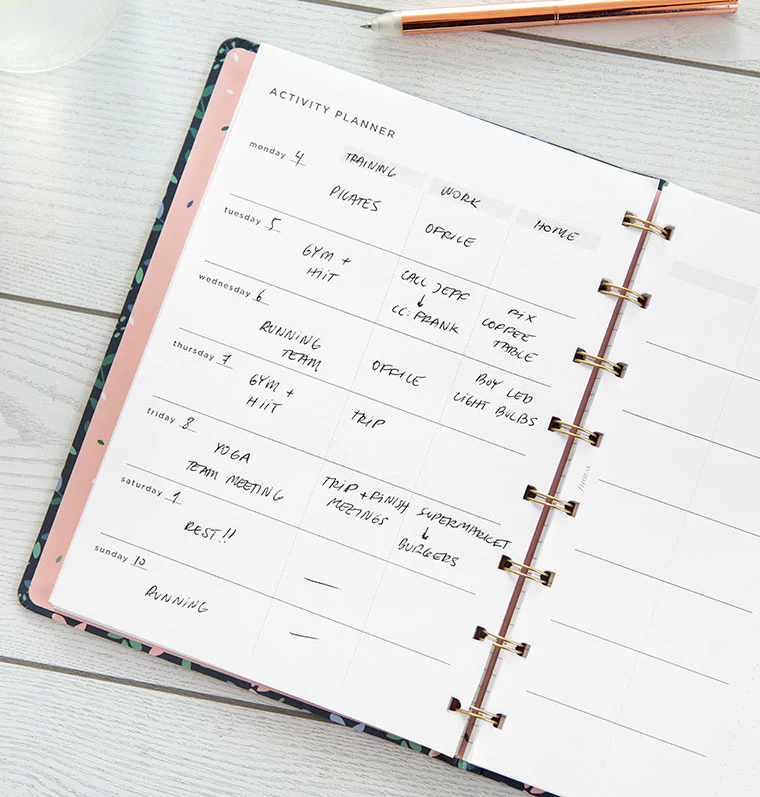 Activity Planner Notebook Refill - A5 - Image 4