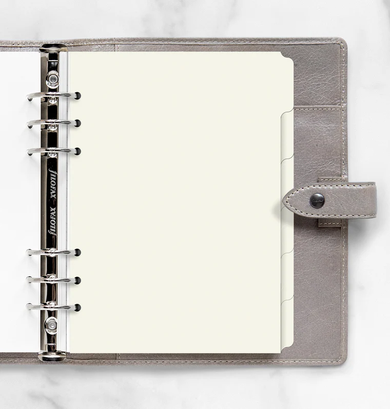 Cotton Cream Six Tabs Dividers - A5 - Image 3
