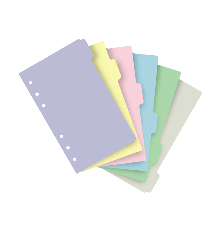 Pastel Six Tabs Dividers - Personal - Image 4