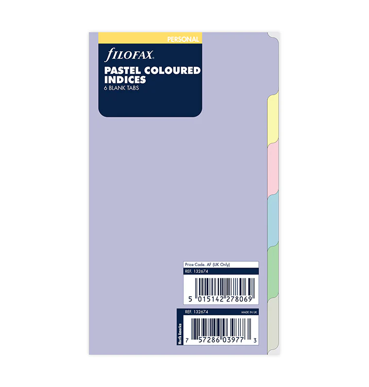 Pastel Six Tabs Dividers - Personal - Image 5