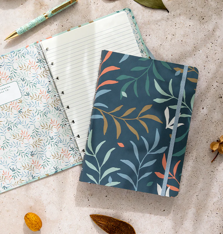 Botanical A5 Refillable Notebook - Image 4