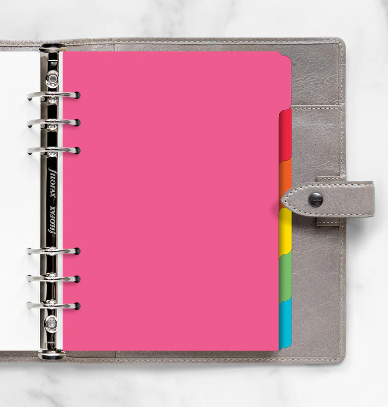 Bright Six Tabs Dividers- A5