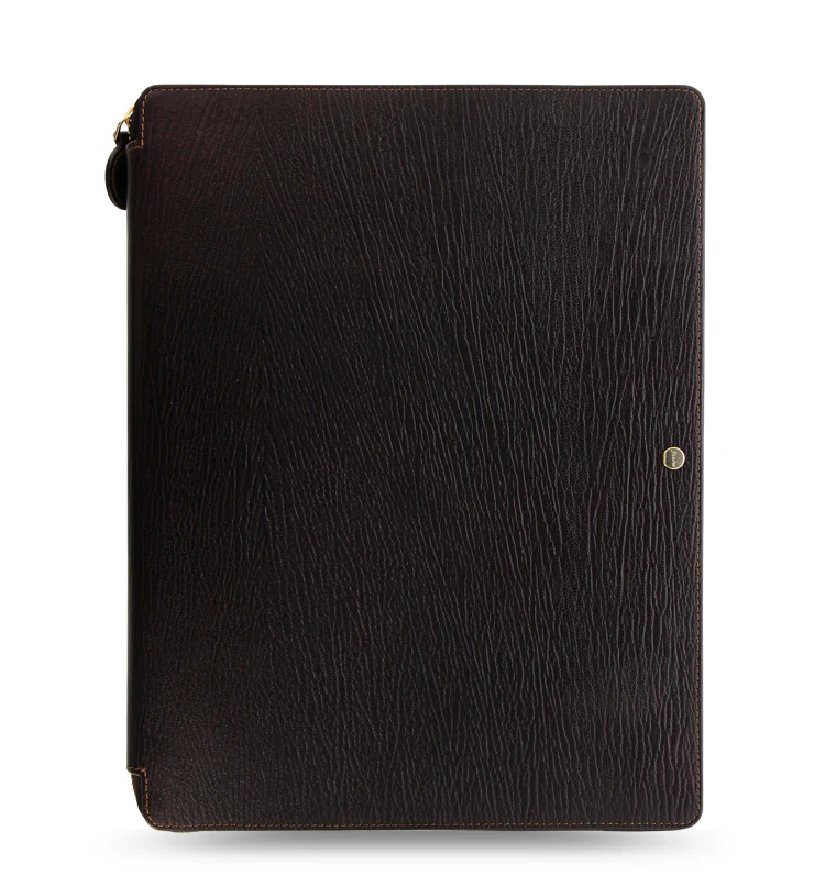 Chester A4 Zip Leather Writing Folio - Image 5