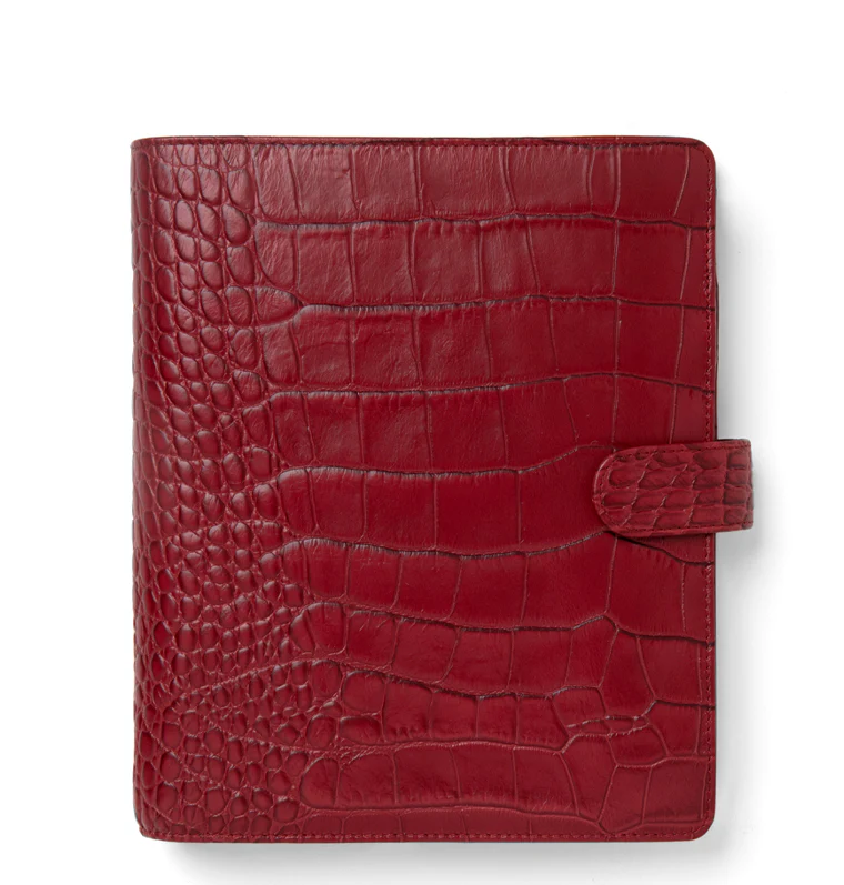 Classic Croc A5 Leather Organizer - Image 9