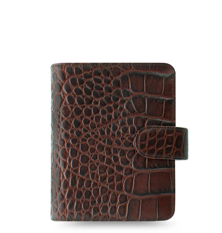 Classic Croc Pocket Leather Organizer - Image 2