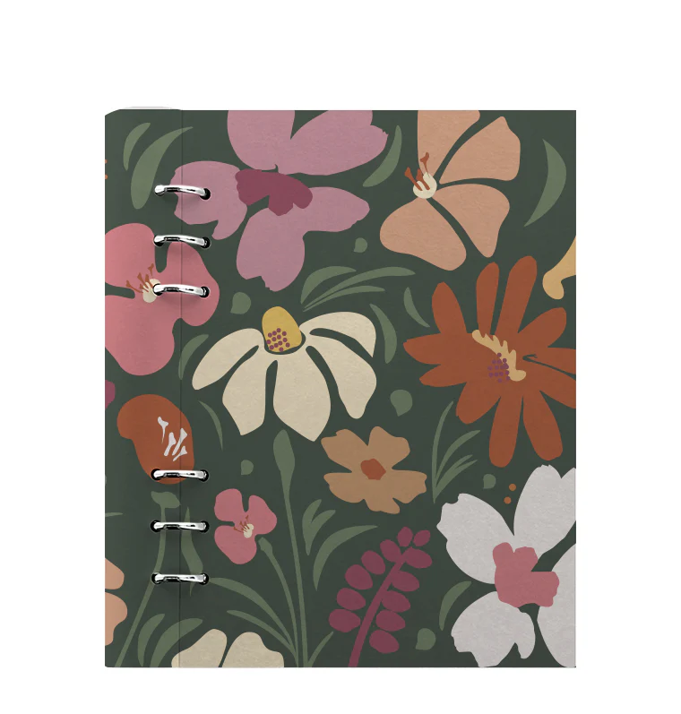 Clipbook Floral A5 Organizer - Image 5