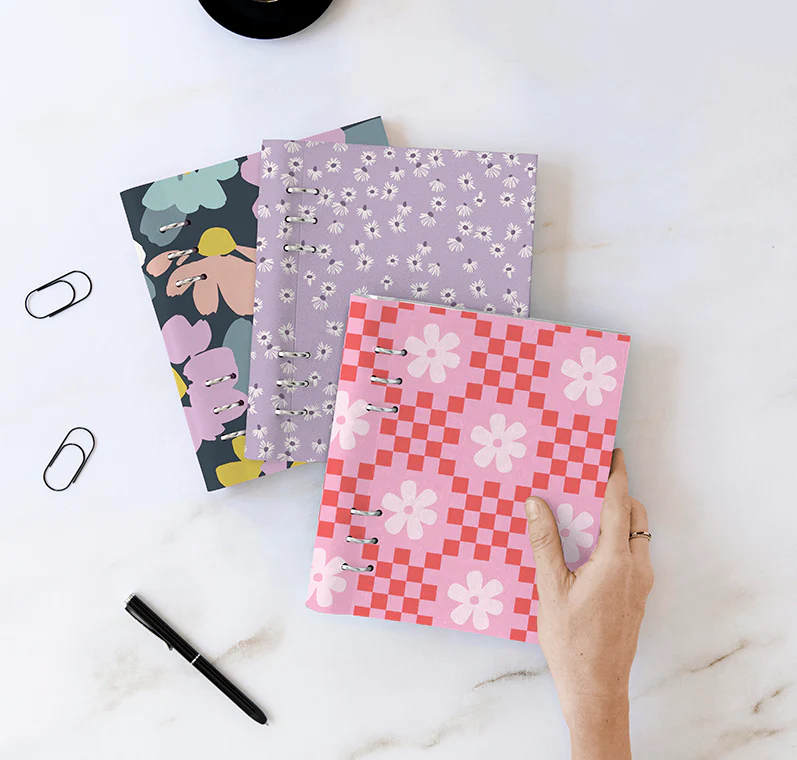 Clipbook Floral A5 Organizer - Image 70