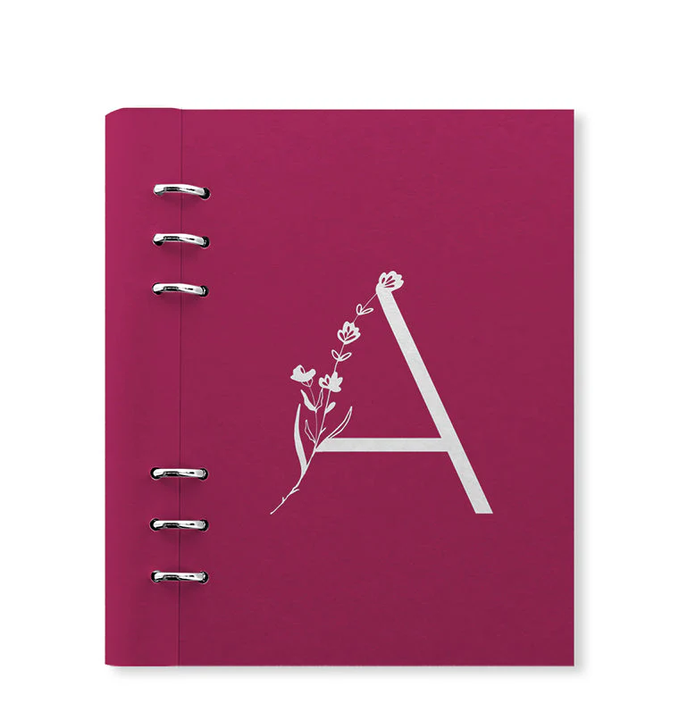 Clipbook Monogram A5 Organizer