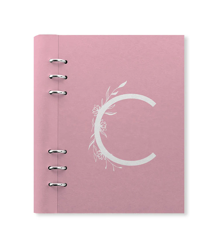 Clipbook Monogram A5 Organizer - Image 13