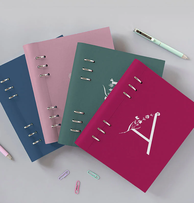 Clipbook Monogram A5 Organizer - Image 5
