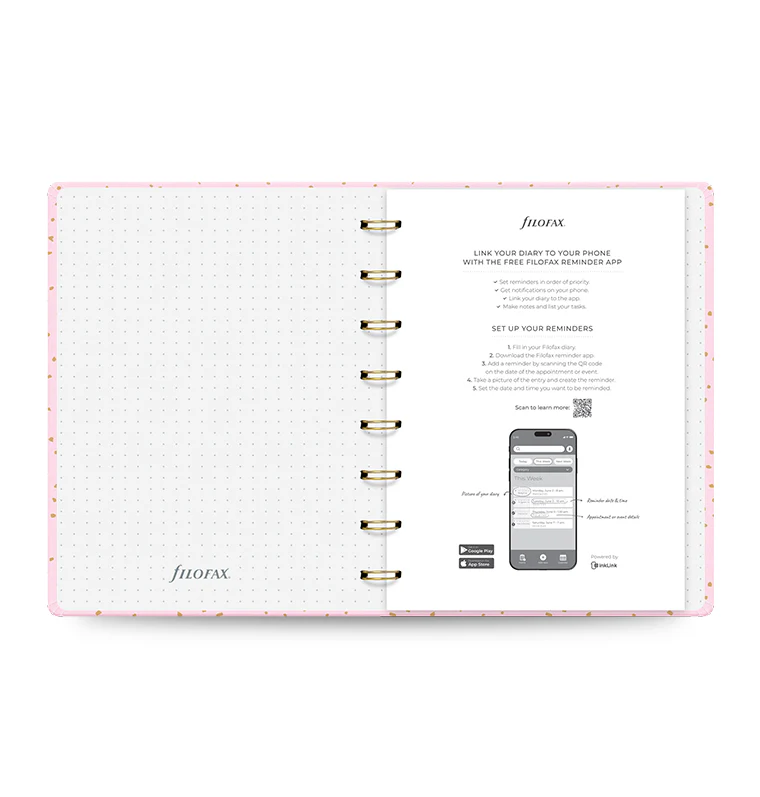 Confetti A5 Planner 2026 Rose Quartz - Image 7