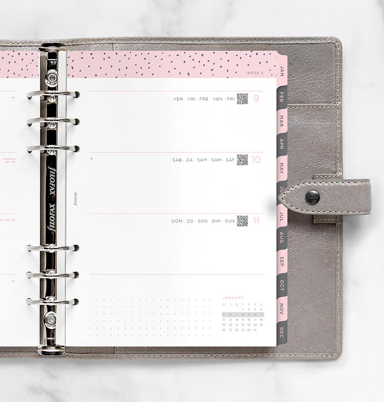 Confetti Week to View Diary - A5 2026 Multilanguage - Image 2