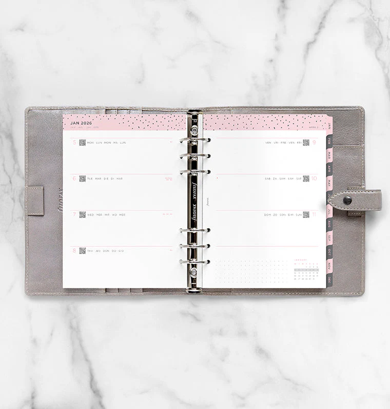 Confetti Week to View Diary - A5 2026 Multilanguage - Image 3