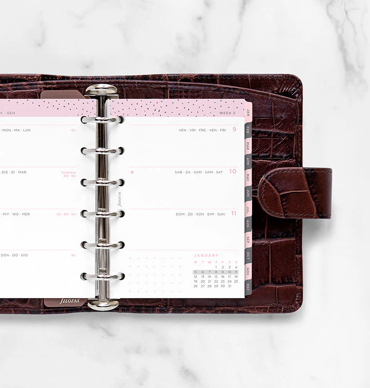 Confetti Week to View Diary - Pocket 2026 Multilanguage - Image 2