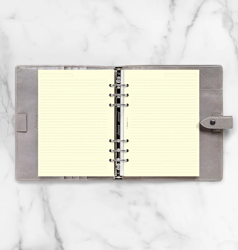 Cream Ruled Notepaper Refill - A5 - Image 3
