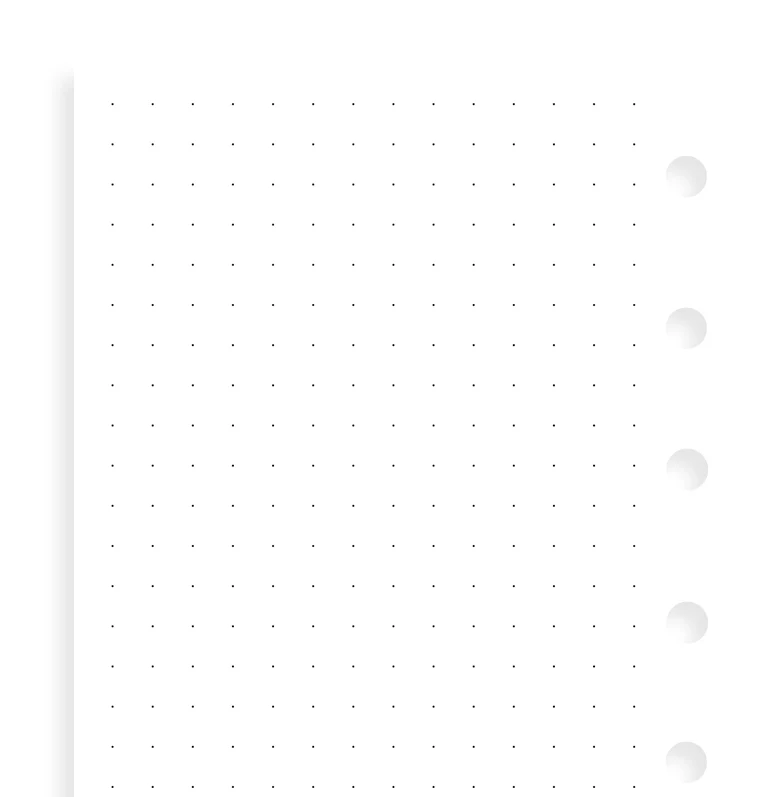 Dotted Journal Refill - Pocket - Image 4