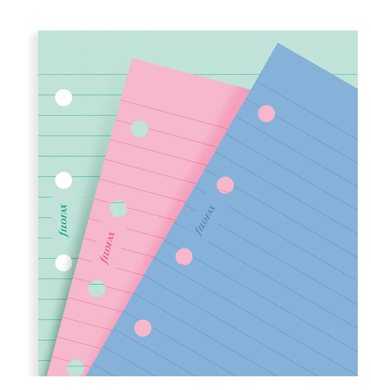 Fashion Colored Ruled Notepaper Refill - Pocket - Image 4