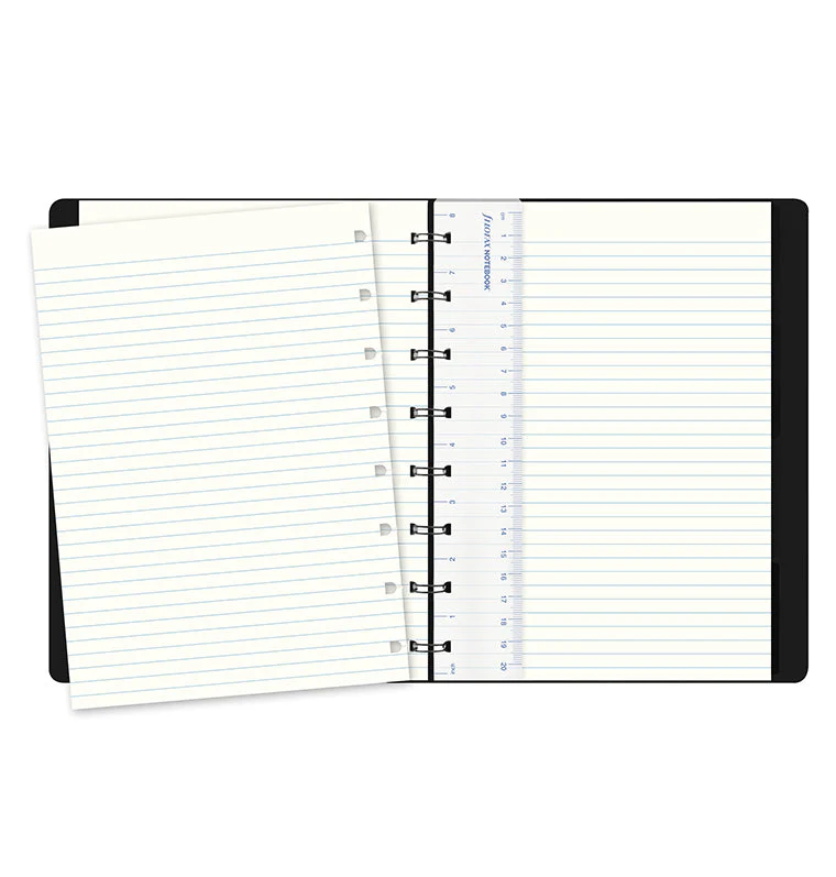 Patterns Dotted Paper A5 Refillable Notebook - Marble - Image 4