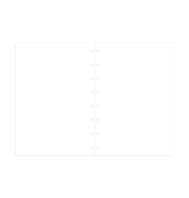Filofax Notebook Plain Paper Refill - A5 - White paper - Image 4