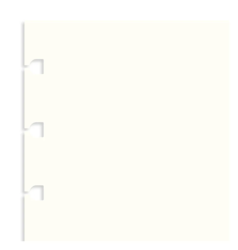Filofax Notebook Plain Paper Refill - Executive - Image 5