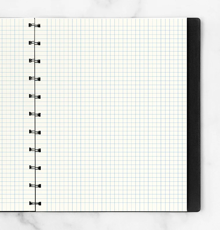 Filofax Notebook Squared Paper Refill - Letter - Image 2