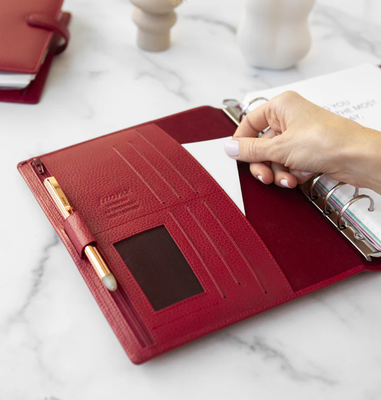 Finsbury A5 Leather Organizer - Image 34