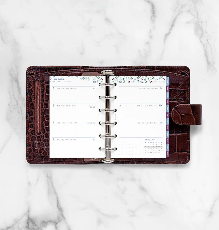 Garden Week On Two Pages Diary - Pocket 2026 Multilanguage - Image 3