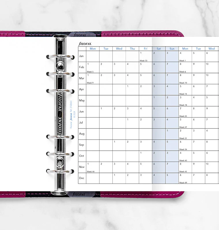 Horizontal Year Planner - Personal 2027 - Image 2