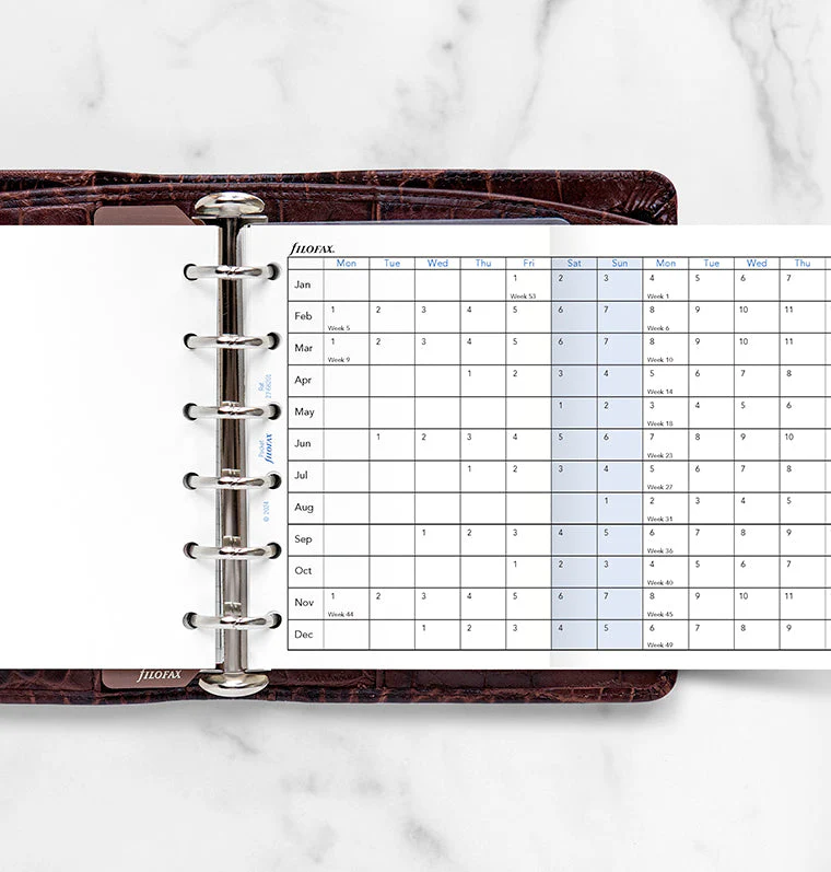 Horizontal Year Planner - Pocket 2027 - Image 2