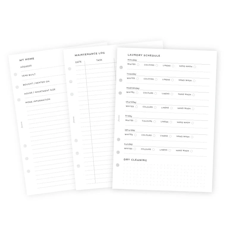 Household Planner Refill - A5 - Image 5