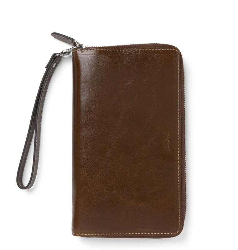 Malden Personal Compact Zip Leather Organizer - Image 13