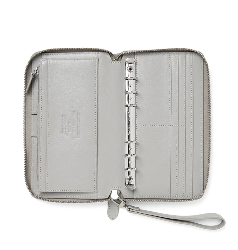 Malden Personal Compact Zip Leather Organizer - Image 27