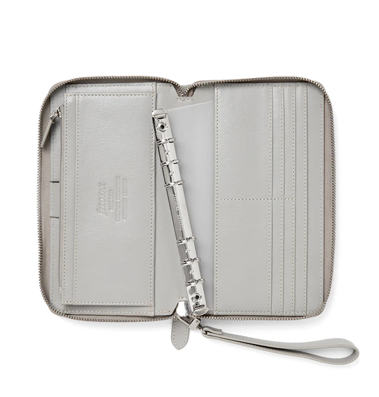 Malden Personal Compact Zip Leather Organizer - Image 28