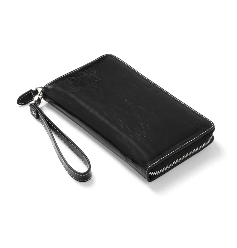 Malden Personal Compact Zip Leather Organizer - Image 3