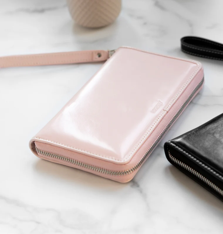 Malden Personal Compact Zip Leather Organizer - Image 41