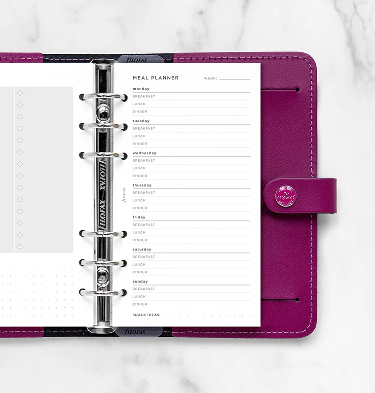 Meal Planner Refill - Personal - Image 2