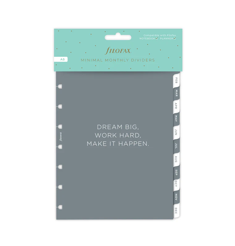 Minimal Monthly A5 Notebook Dividers - Image 3