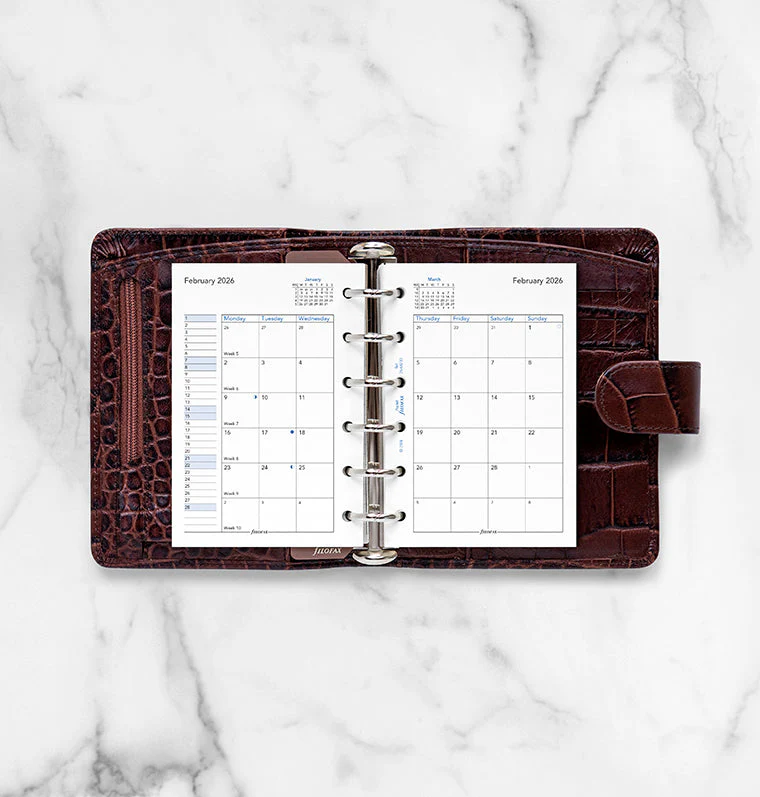 Month On Two Pages Diary - Pocket 2026 English - Image 3
