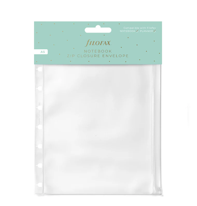 Notebook Zip Opening Envelope A5