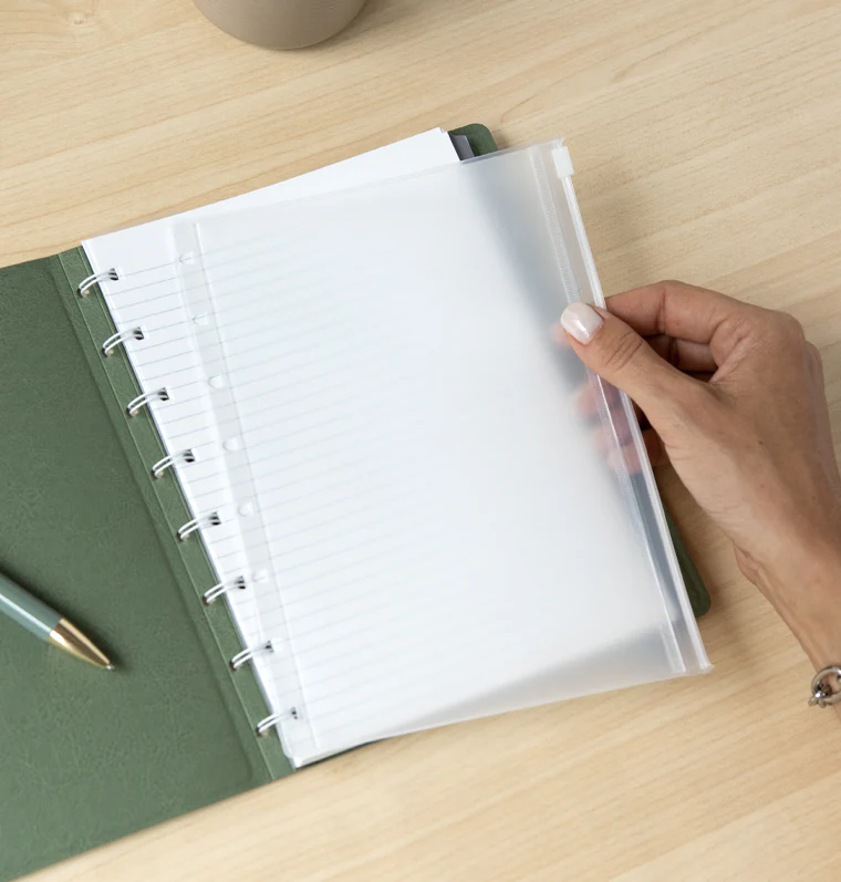 Notebook Zip Opening Envelope A5 - Image 5