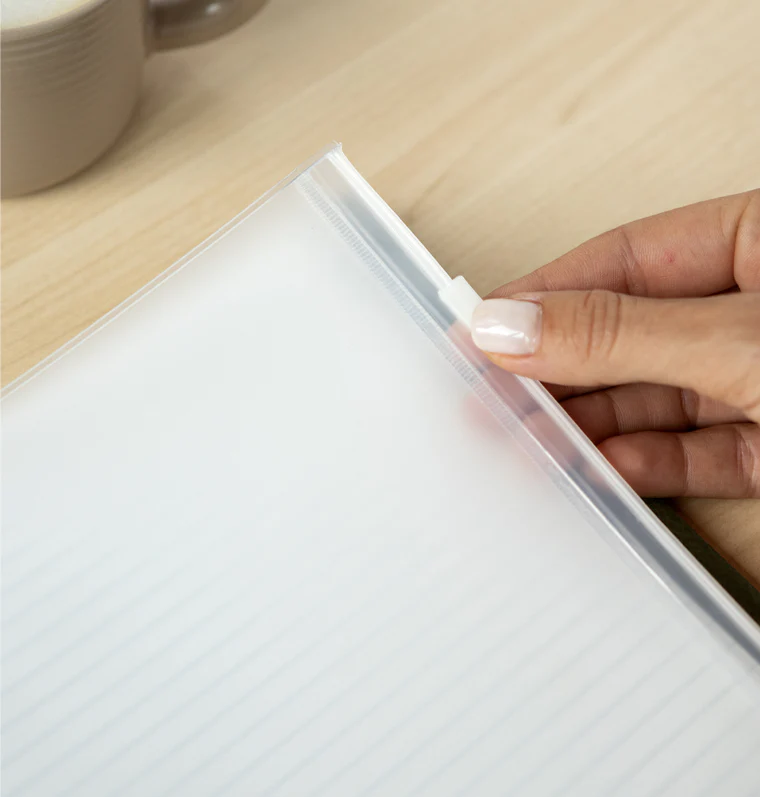 Notebook Zip Opening Envelope A5 - Image 8