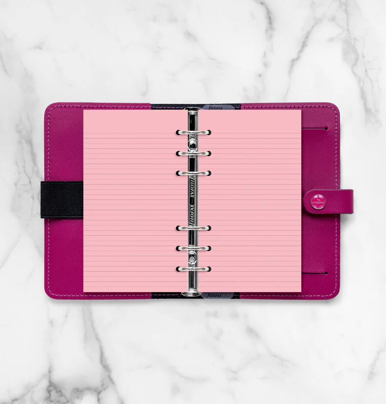 Pink Ruled Notepaper Refill - Personal - Image 3