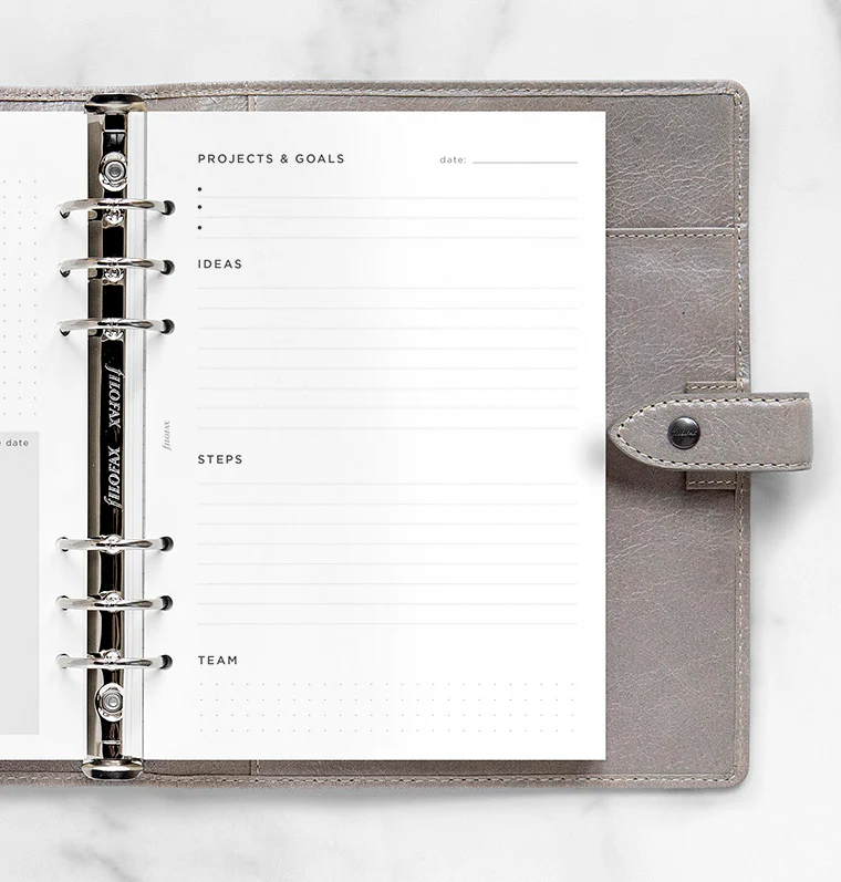 Projects & Goals Tracker Refill - A5 - Image 2