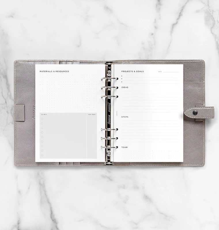 Projects & Goals Tracker Refill - A5 - Image 3