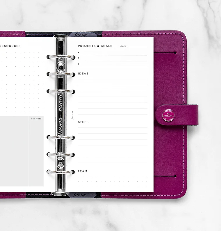 Projects & Goals Tracker Refill - Personal - Image 2