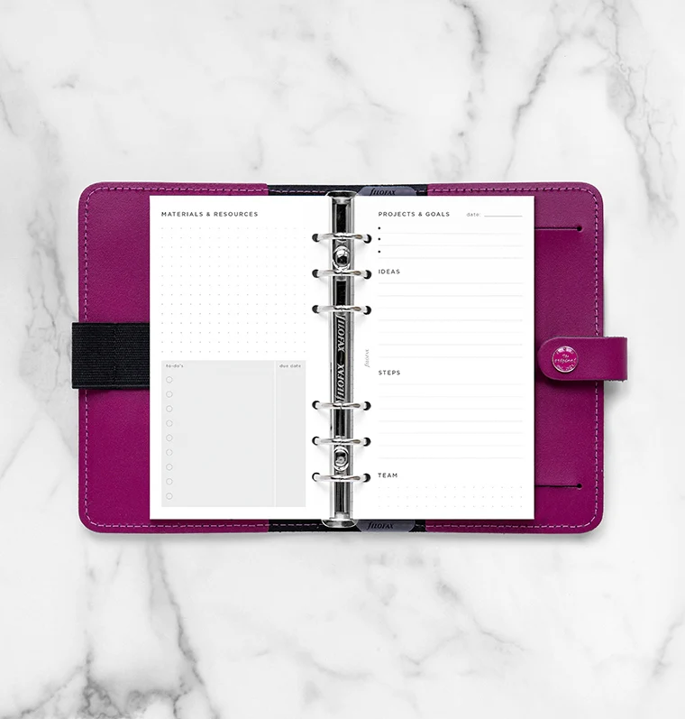Projects & Goals Tracker Refill - Personal - Image 3