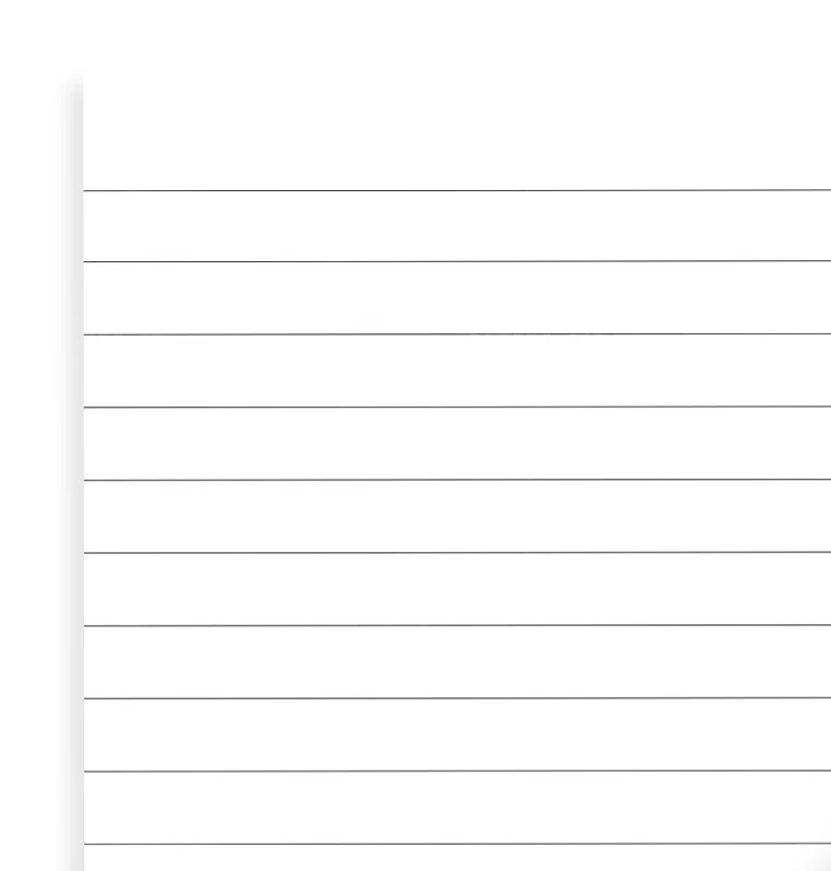 Ruled Notepad Refill - Letter - Image 3