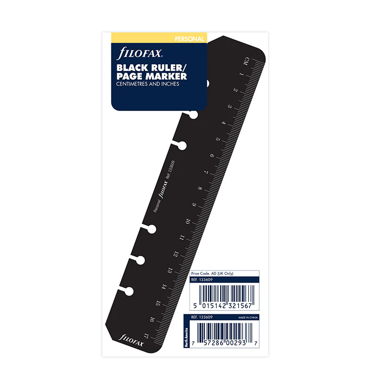 Ruler Page Marker Black - Personal - Image 4