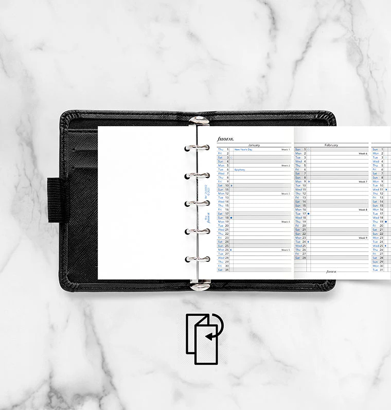 Vertical Year Planner - Mini 2026 English - Image 3