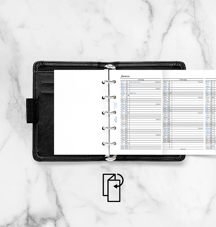 Vertical Year Planner - Mini 2027 English - Image 3